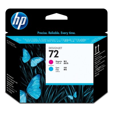 HP 72 Kırmızı Mavi Orjinal Kafa Kartuşu DesignJet