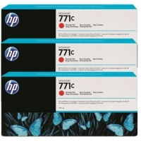 HP B6Y32A (771C) Kromatik Kırmızı 3lü Plotter Kartuşu - DesignJet Z6200 HP B6Y32A (771C) Kromatik Kırmızı 3lü Plotter Kartuşu - DesignJet Z6200