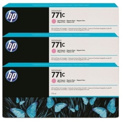 HP B6Y35A Açık Kırmızı 3lü Plotter Kartuşu - DesignJet Z6200