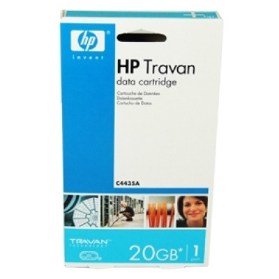 HP C4435A Travan TR5 NS20 10Gb/20Gb 228m, 8mm Data Kartuş