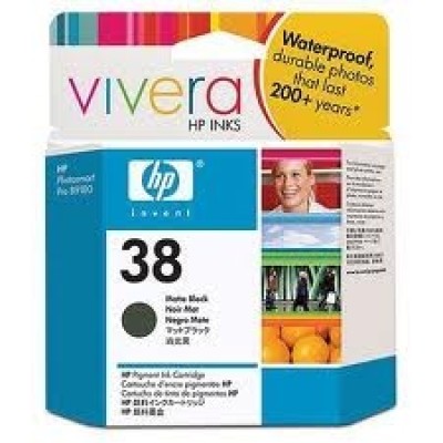 HP C9412A (38) Mat Siyah Orjinal Kartuş - B9180