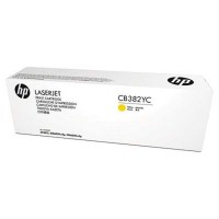 HP CB382YC Sarı Orjinal Toner - Laserjet CP6015