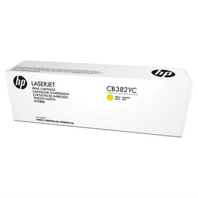 HP CB382YC Sarı Orjinal Toner - Laserjet CP6015
