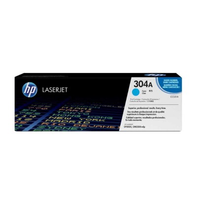 HP CC531A Mavi Orjinal Toner - LaserJet CP2025n