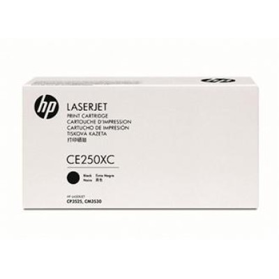 HP CE250XC (504X) Siyah Orjinal Toner Yüksek Kapasite - CP3525 / CM3530