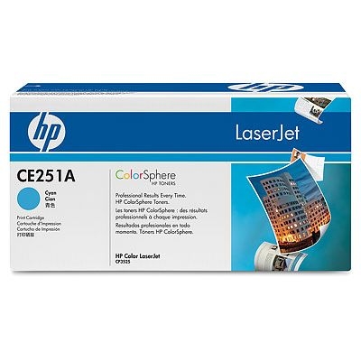 HP CE251A Mavi Orjinal Toner - CP3525 / CM3530
