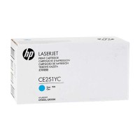 HP CE251YC Mavi Orjinal Toner - CP3525 / CM3530