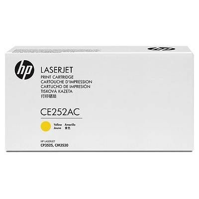 HP CE252AC (504A) Sarı Orjinal Toner - CP3525 / CM3530