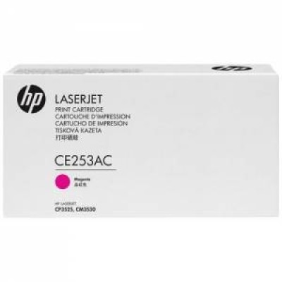 HP CE253AC (504A) Kırmızı Orjinal Toner - CP3525 / CM3530