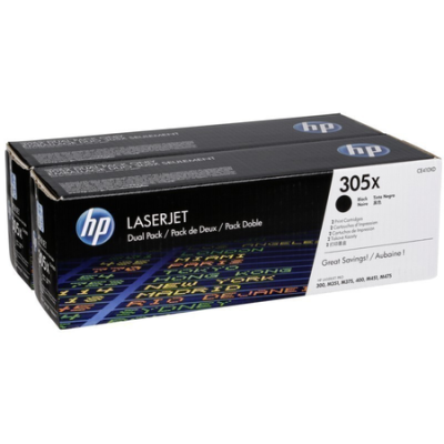 HP CE410XD Siyah Orjinal Toner 2li Paket Yüksek Kapasite - Laserjet M351a / M451dn