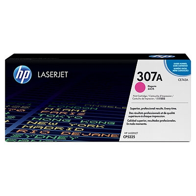 HP CE743A (307A) Kırmızı Orjinal Toner - LaserJet CP5225