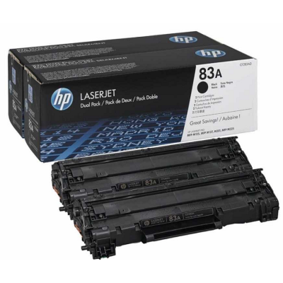 HP CF283AF Siyah Orjinal Toner 2li Paket - M201dw / M225dn