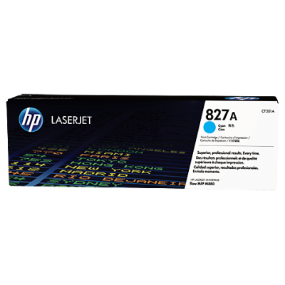 HP CF301A (827A) Mavi Orjinal Toner - LaserJet M880z