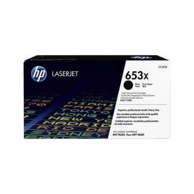 HP CF320X (653X) Siyah Orjinal Toner Yüksek Kapasite - LaserJet M680