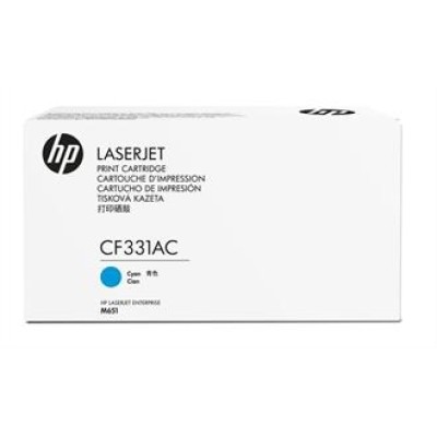 HP CF331AC (654A) Mavi Orjinal Toner - LaserJet M651