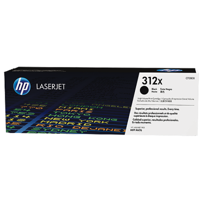 HP CF380X Siyah Orjinal Toner Yüksek Kapasite - LaserJet Pro M476