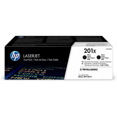HP CF400XD İkili Paket Siyah Orjinal Toner Yüksek Kapasite - M252dw / M277dw
