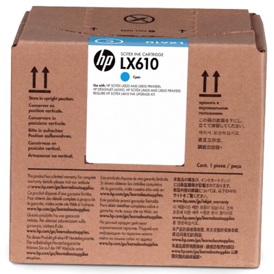 HP CN670A LX610 Mavi Lateks Mürekkep Kartuşu - L65500 / LX850
