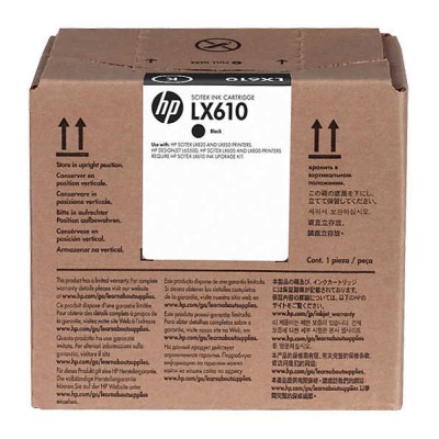 HP CN673A LX610 Siyah Lateks Mürekkep Kartuşu - L65500 / LX850