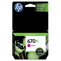 HP CZ119AB (670XL) Kırmızı Orjinal Kartuş Yüksek Kapasite - DeskJet 3525