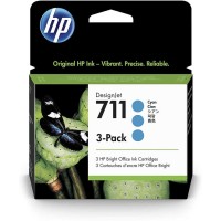 HP CZ134A (711) Mavi Orjinal Kartuş 3lü Paket - DesignJet T120