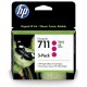 HP CZ135A (711) Kırmızı Orjinal Kartuş 3lü Paket - DesignJet T120