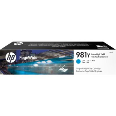 HP L0R13A Mavi Orjinal Kartuş - PageWide 556dn / MFP586z