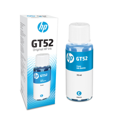 HP M0H54AE (GT-52) Mavi Orjinal Mürekkep Kartuşu
