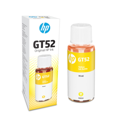 HP M0H56AE (GT-52) Sarı Orjinal Mürekkep Kartuşu