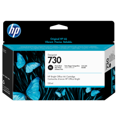 HP P2V67A (730) Foto Siyah Orjinal Kartuş - T1600 / T1700