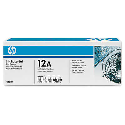 HP Q2612A (12A) Siyah Orjinal Toner - Laserjet 1010