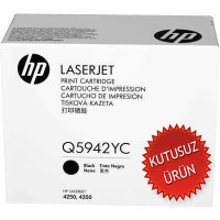 HP Q5942YC Siyah Orjinal Toner - Laserjet 4250