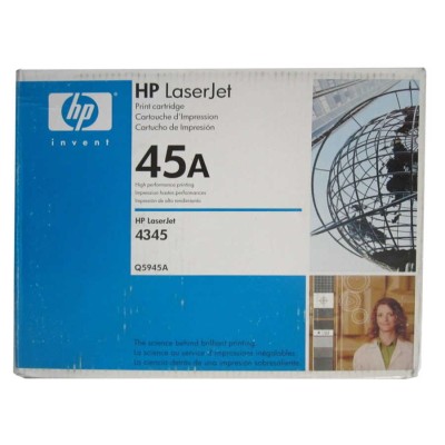 HP Q5945A Siyah Orjinal Toner- LaserJet 4345
