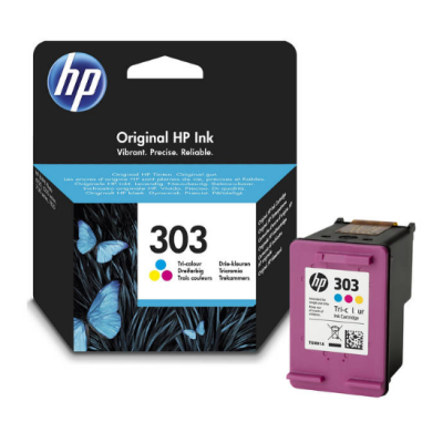 HP T6N01AE (303) Renkli Orjinal Kartuş - Envy Photo 6220 / 6230
