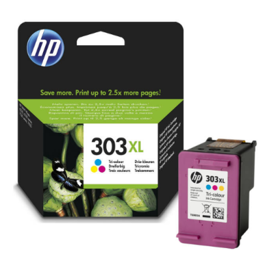 HP T6N03AE (303XL) Renkli Orjinal Kartuş Yüksek Kapasite - Envy Photo 6220 / 6230