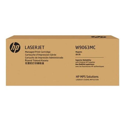 HP W9063MC Kırmızı Orjinal Toner - E55040dw / MFP E57540dn