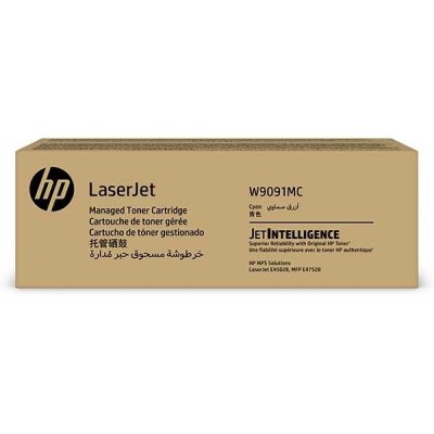 HP W9091MC Mavi Orjinal Toner - E45028dn / E47528