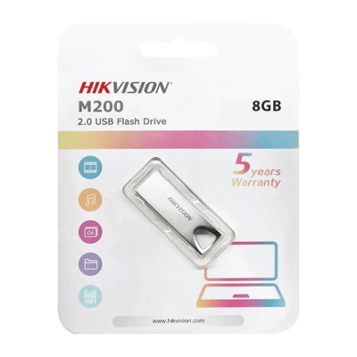 Hikvision HS-USB-M200/8G USB2.0 8GB Metal Flash Bellek