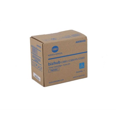 Konica Minolta TNP-49 (A95W450) Mavi Orjinal Toner - C3351 / C3851