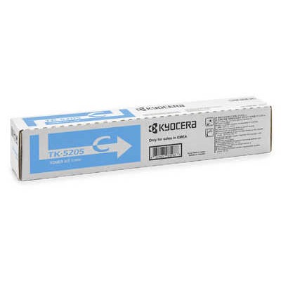 Kyocera TK-5205C Mavi Orjinal Toner - TasKalfa 356Ci