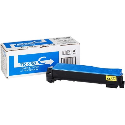 Kyocera TK-550C Mavi Orjinal Toner - FS-C5200DN