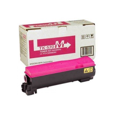Kyocera TK-570M Kırmızı Orjinal Toner - FS-C5400DN / P7035CDN