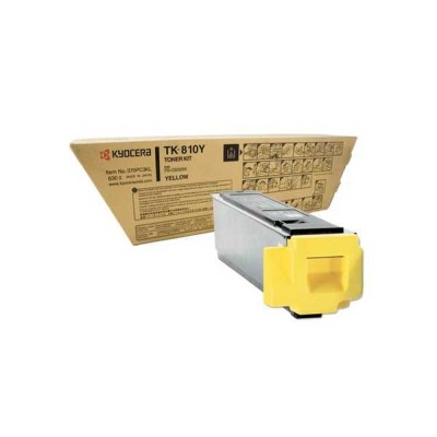 Kyocera TK-810Y Sarı Orjinal Toner - FS-C8026DN / FS-C8026DTN