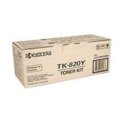 Kyocera TK-820Y (1T02HPAEU0) Sarı Orjinal Toner - FS-C8100