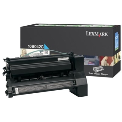 Lexmark 10B042C Mavi Orjinal Toner Yüksek Kapasite - C750 / X750