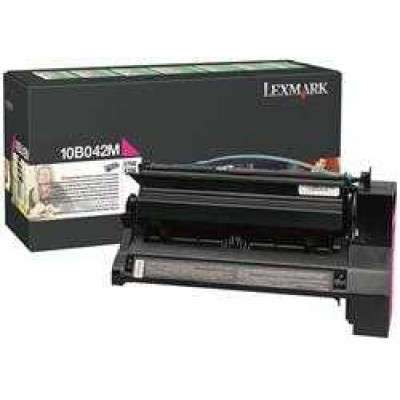 Lexmark 10B042M Kırmızı Orjinal Toner Yüksek Kapasite - C750 / X750