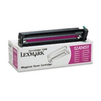 Lexmark 12A1451 Kırmızı Renkli Lazer Toner - 1200 / 1200M Lexmark 12A1451 Kırmızı Renkli Lazer Toner - 1200 / 1200M