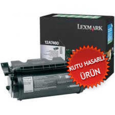 Lexmark 12A7460 Siyah Orjinal Toner - T630