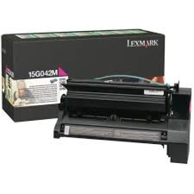 Lexmark 15G042M Kırmızı Orjinal Toner - C752 / C760