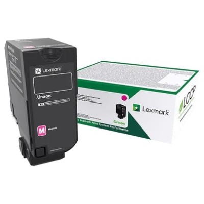 Lexmark 74C1SM0 Kırmızı Orjinal Toner